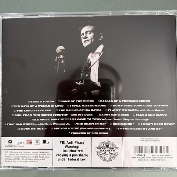 Johnny Cash and A Tribute to June Carter Cash CD’S - Picture 3 of 4